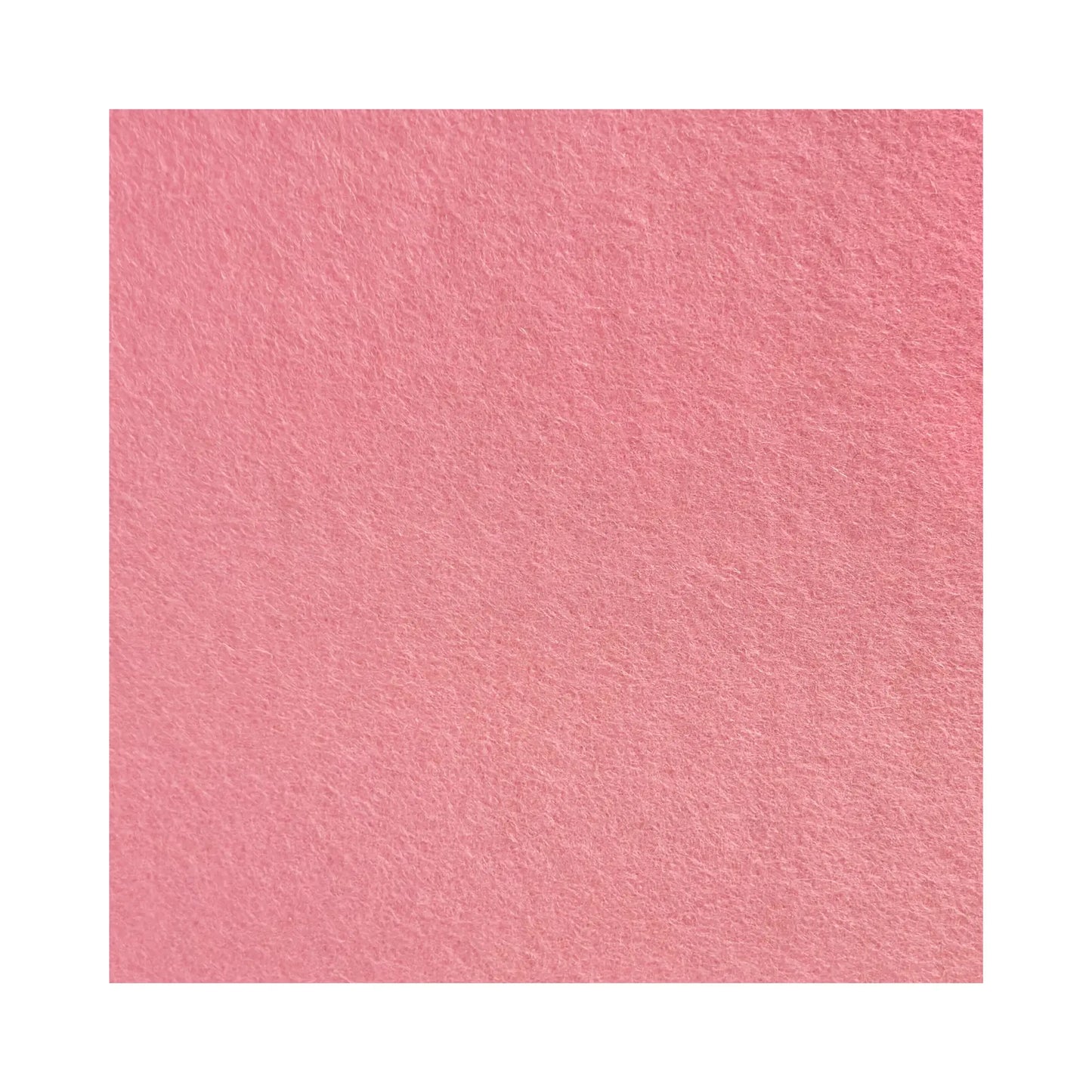 Light Pink Color Swatch for Large Wool Felt Fabric in Whole and Half