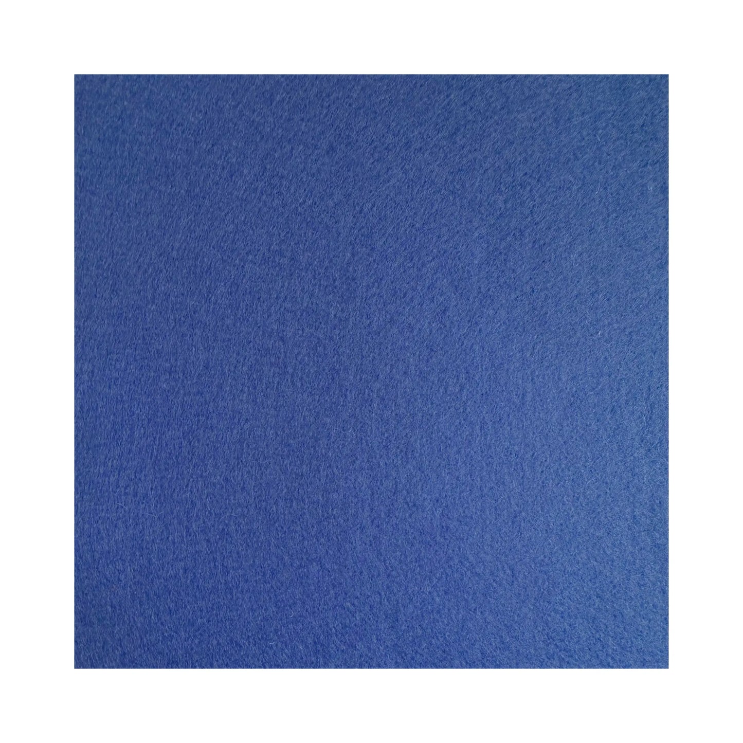 Prussian Blue Color Swatch for Large Wool Felt Fabric in Whole and Half