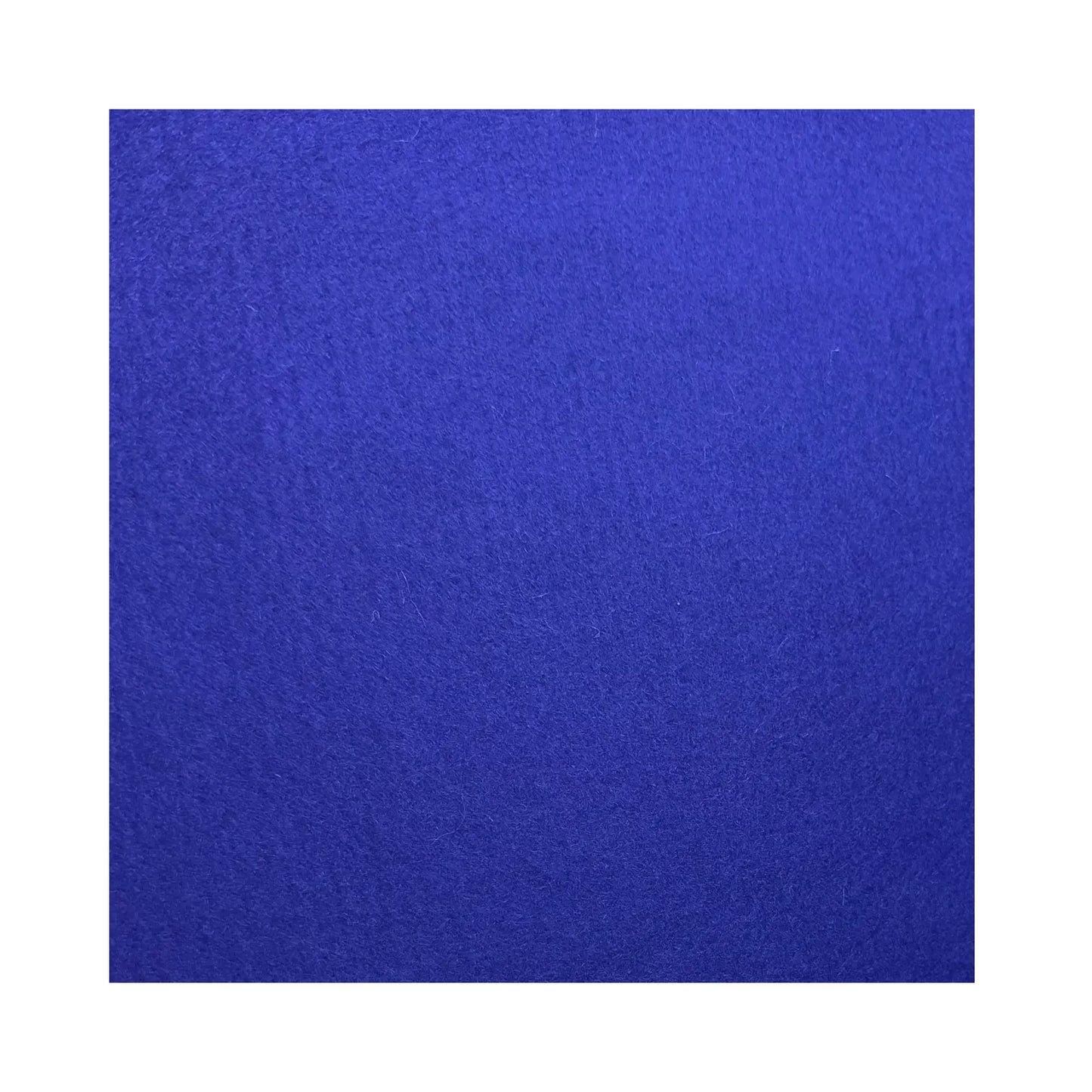 Ultramarine Color Swatch for Large Wool Felt Fabric in Whole and Half