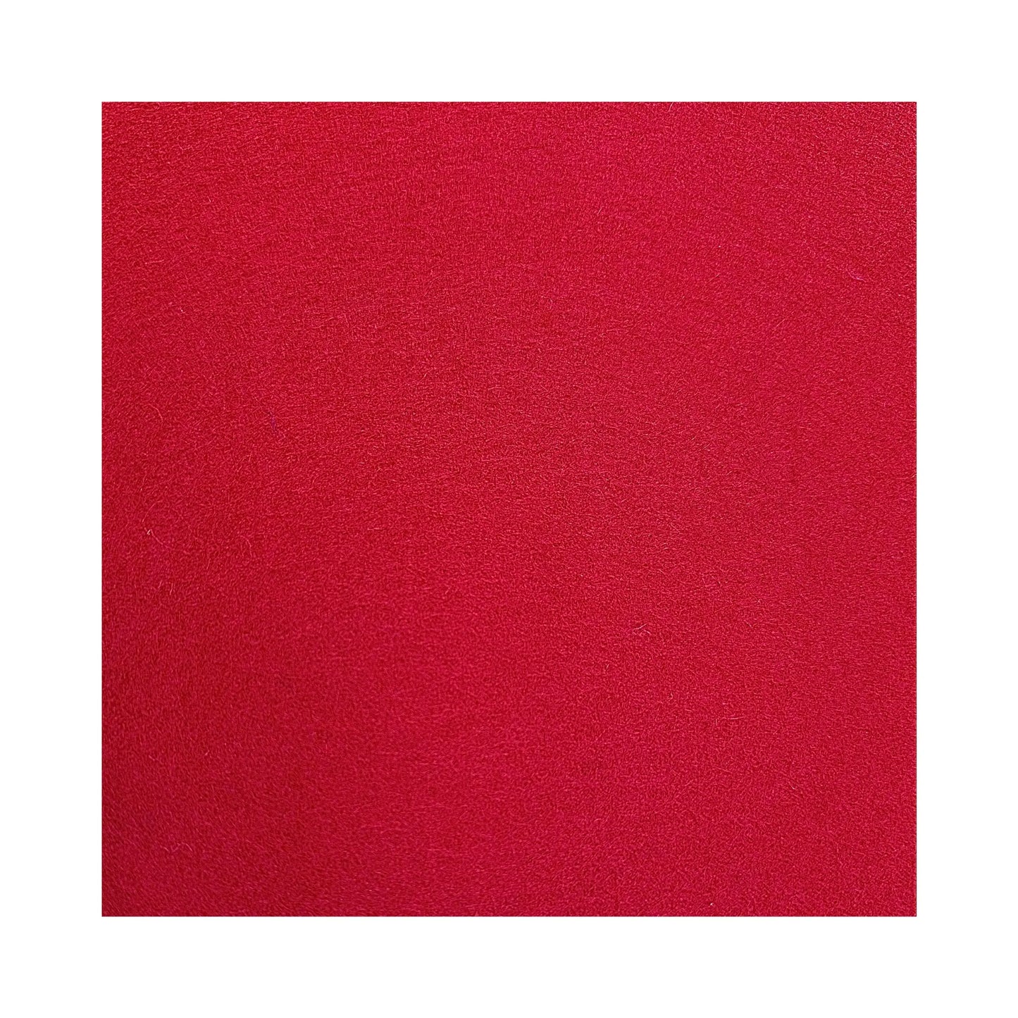Red Color Swatch for Large Wool Felt Fabric in Whole and Half Bales