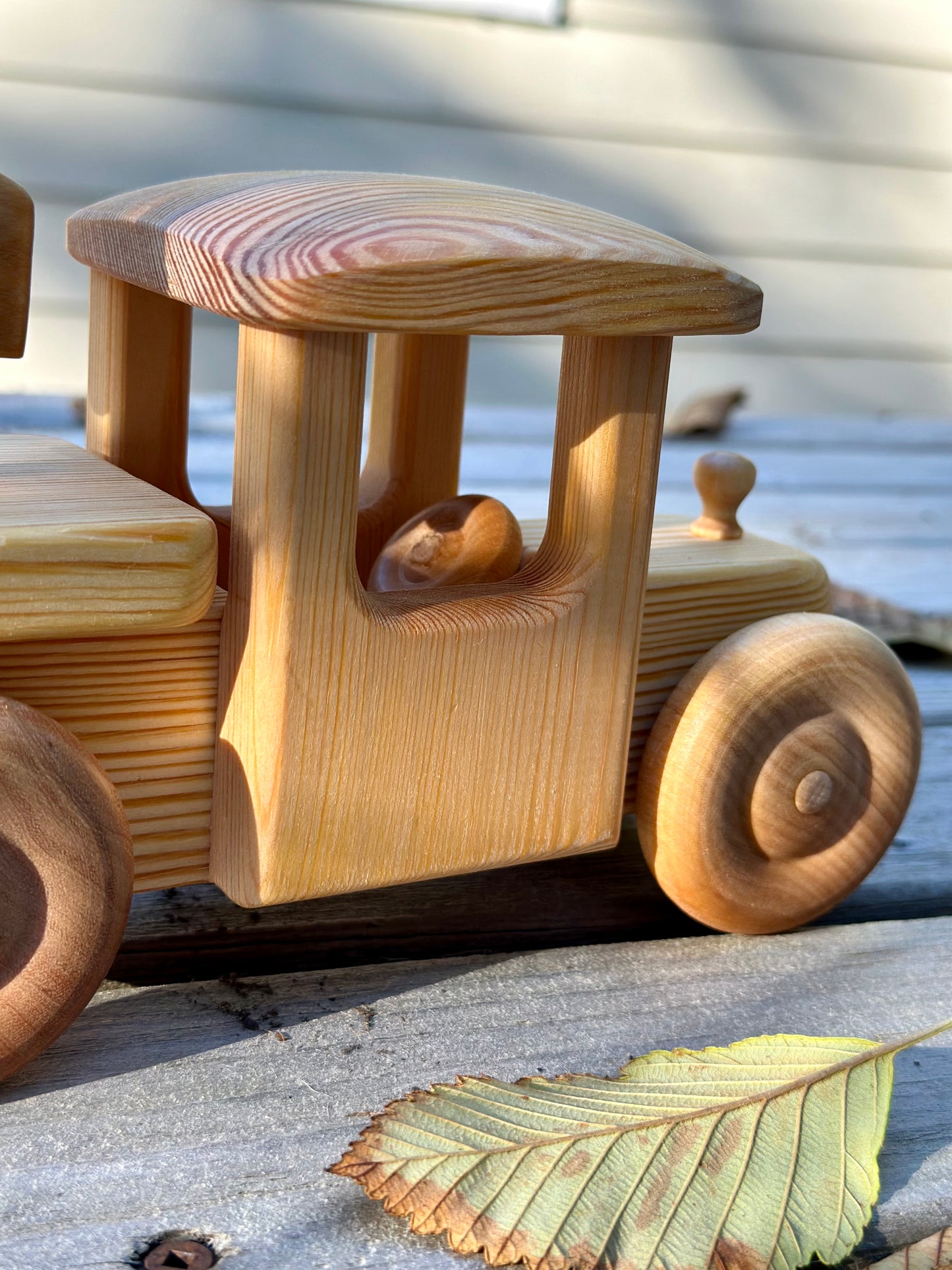 Debresk Toy Fire Truck | Heirloom Play Truck - Alder & Alouette