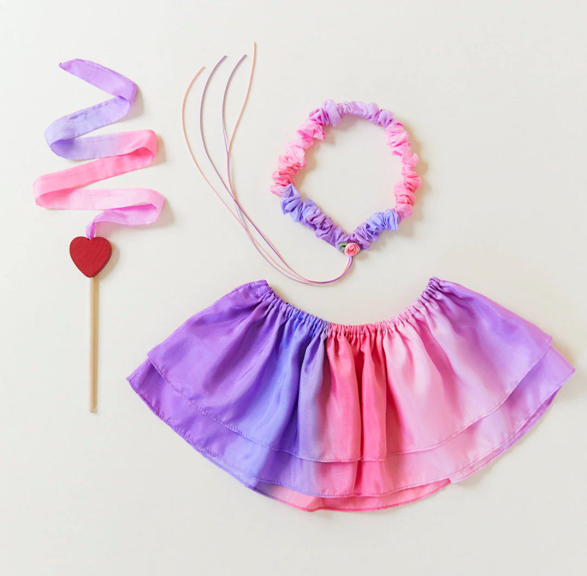 Silk Blossom Streamer Wand by Sarah’s Silks - Alder & Alouette