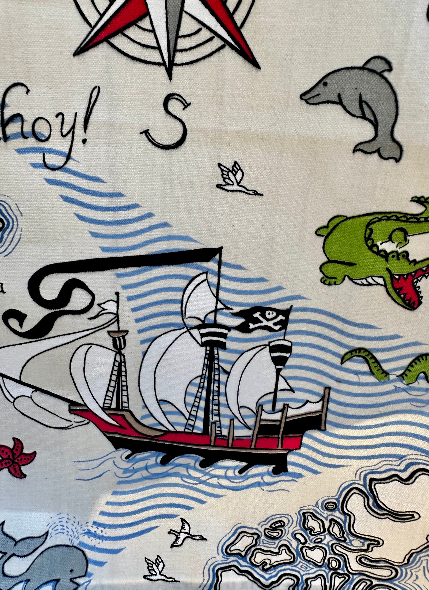 Kids Apron - Pirate Apron, Ages 2 to 4 - Alder & Alouette