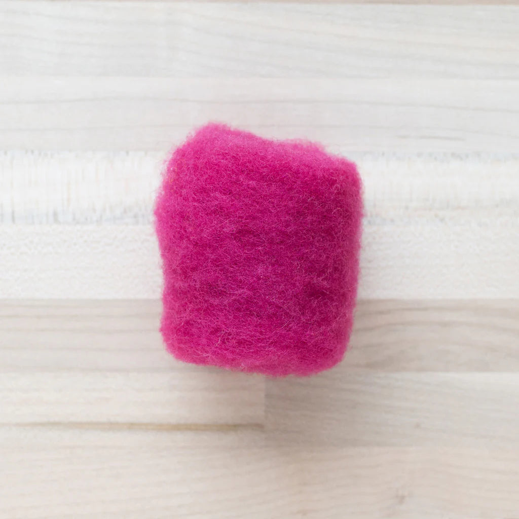 Azalia Wool Batting by Felted Sky on a Tabletop