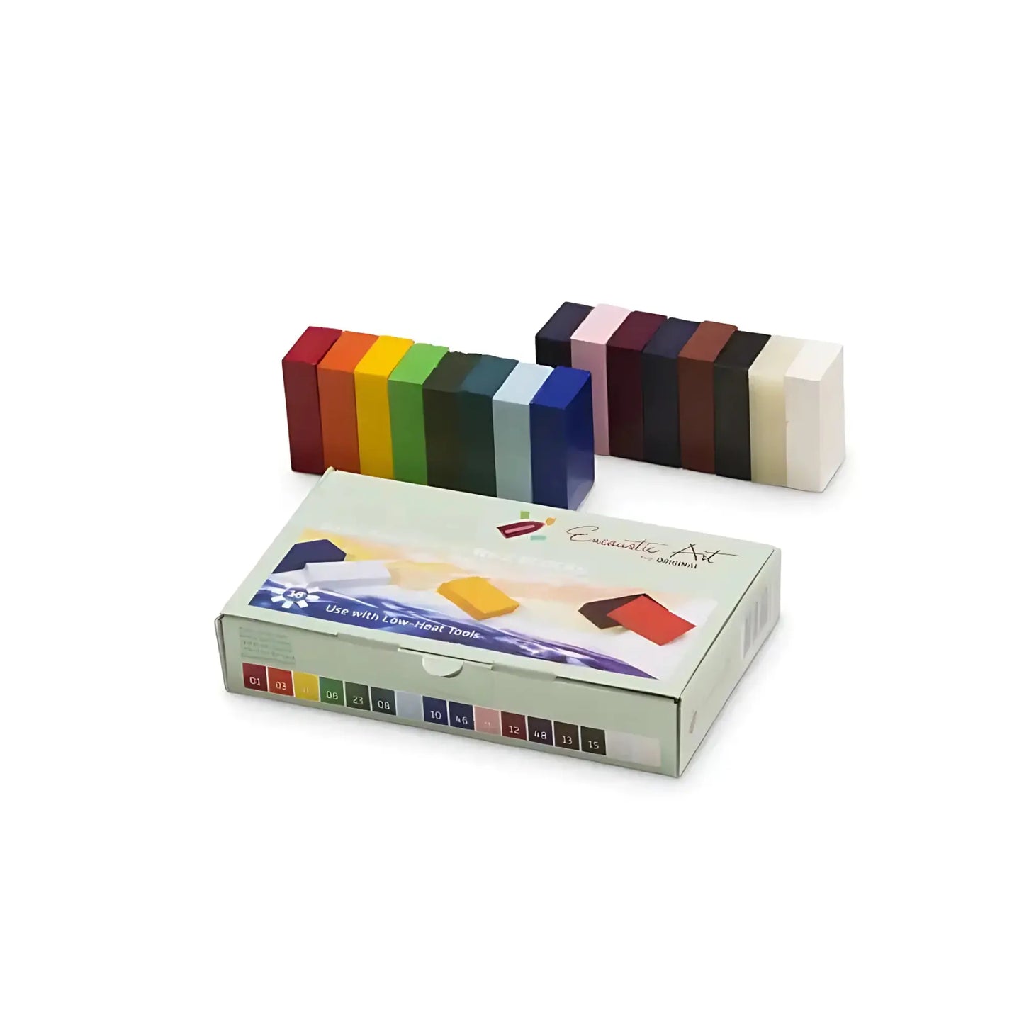 Encaustic Wax Blocks, Assorted Color Sets - Alder & Alouette