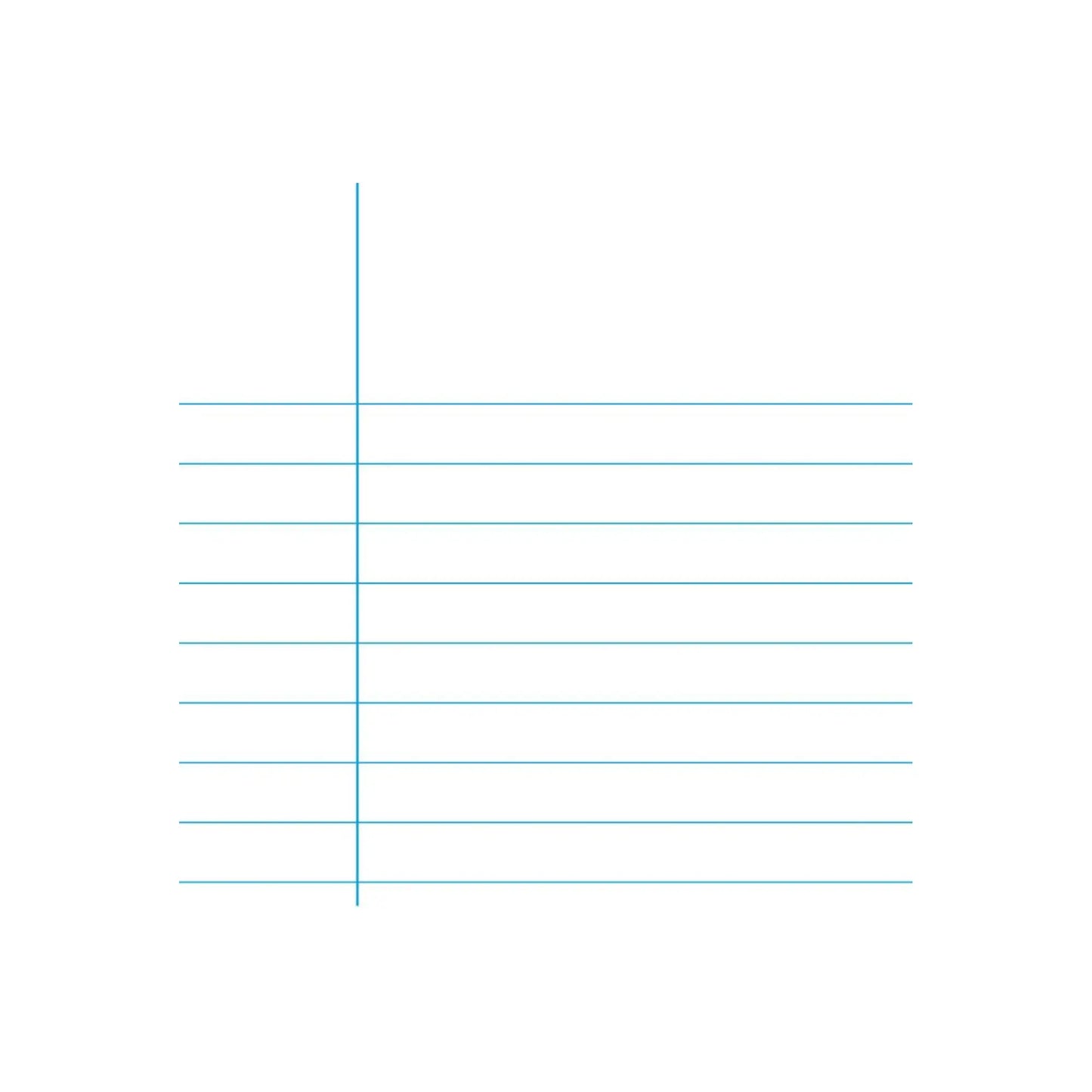 college ruled paper