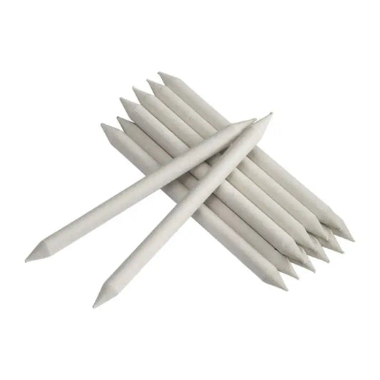 Stack of Blending Stumps for Charcoal, Pastels by Koh-I-Noor on a white background