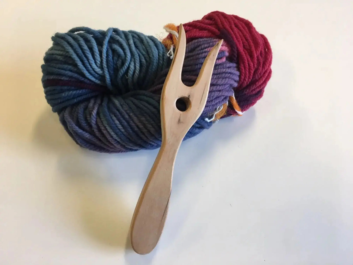 Craft for Children - Knitting Fork+Plant Dyed Yarn - Alder & Alouette