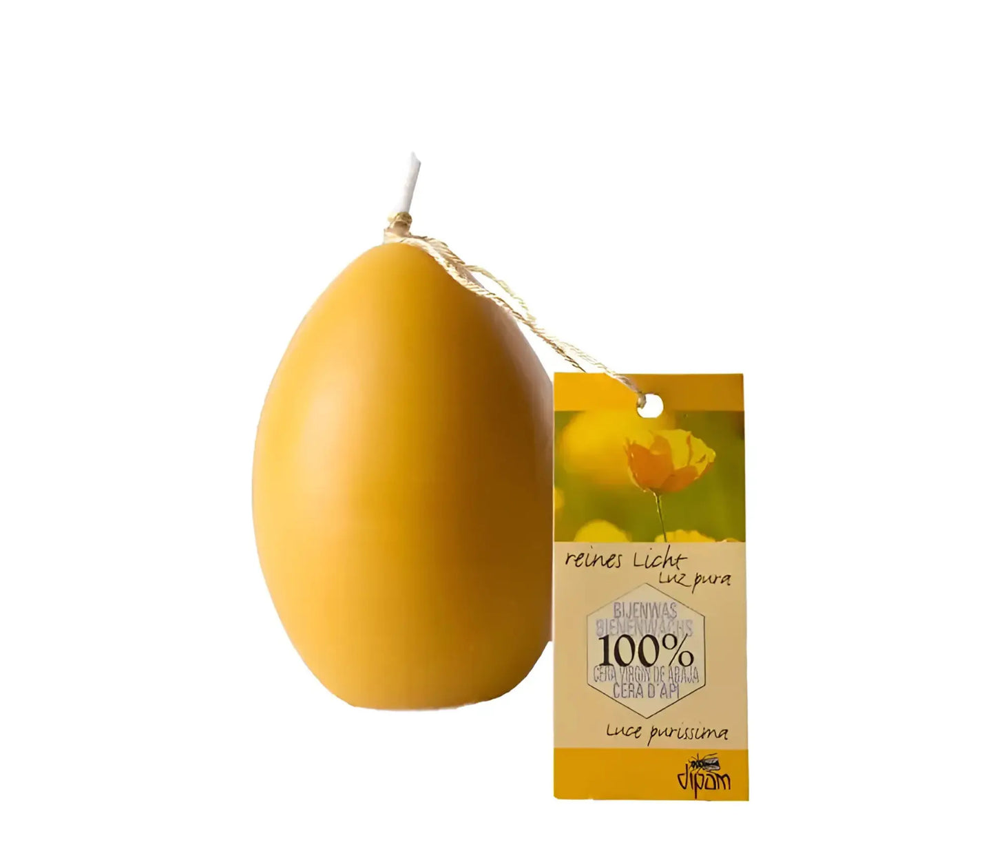 Dipam Beeswax Egg Candle