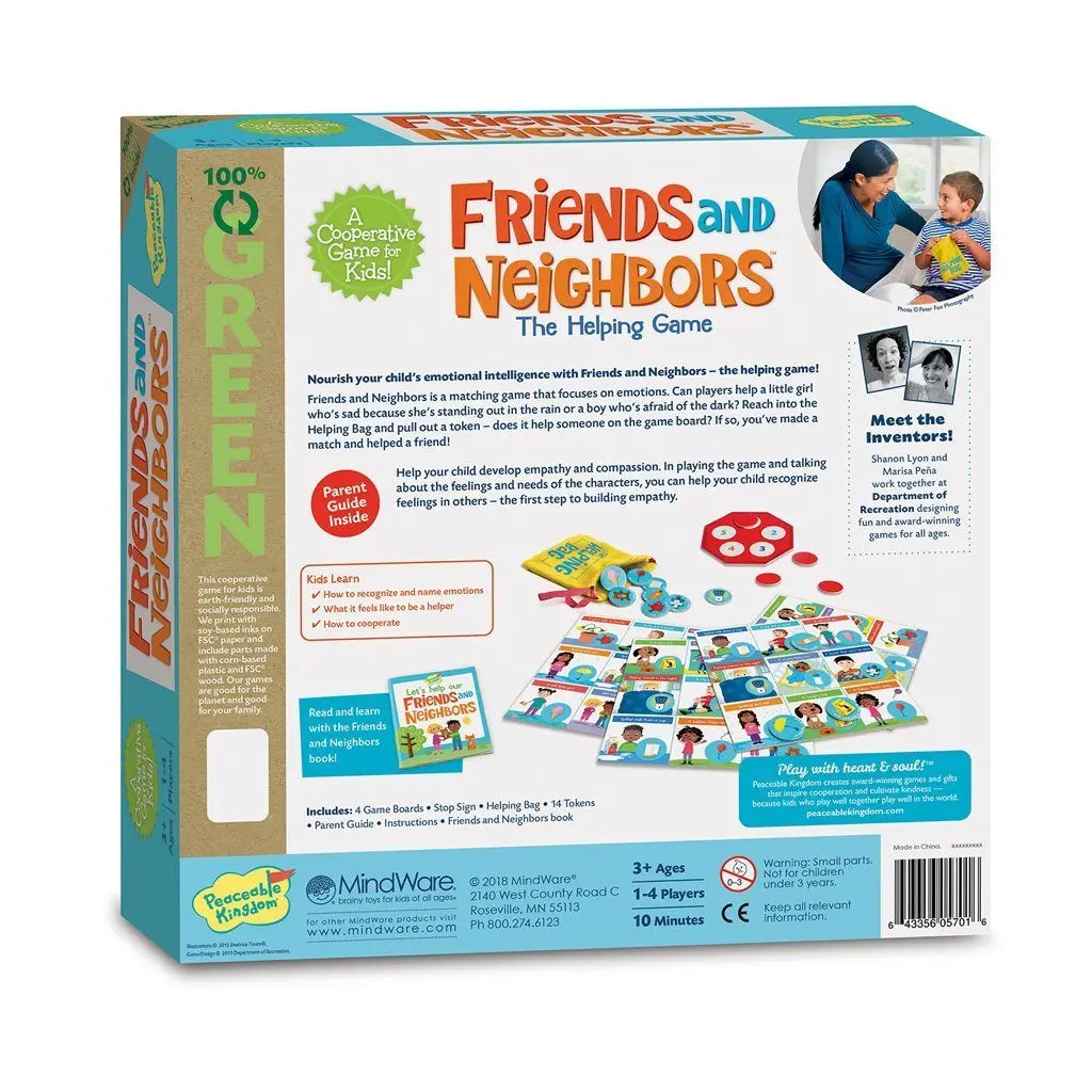 Friends and Neighbors | Matching Game | Emotions
