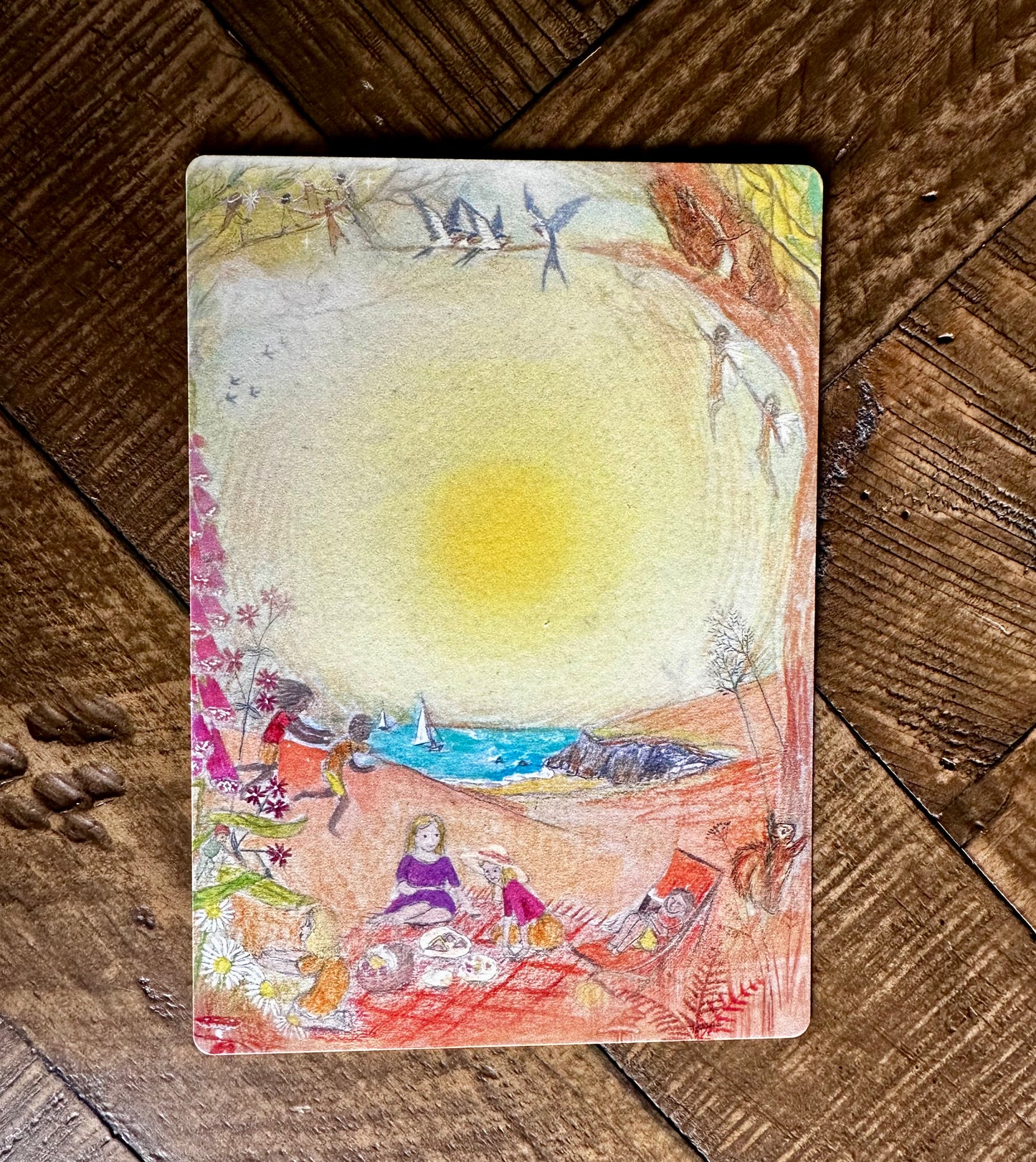 Seasonal Postcard Set - Alder & Alouette