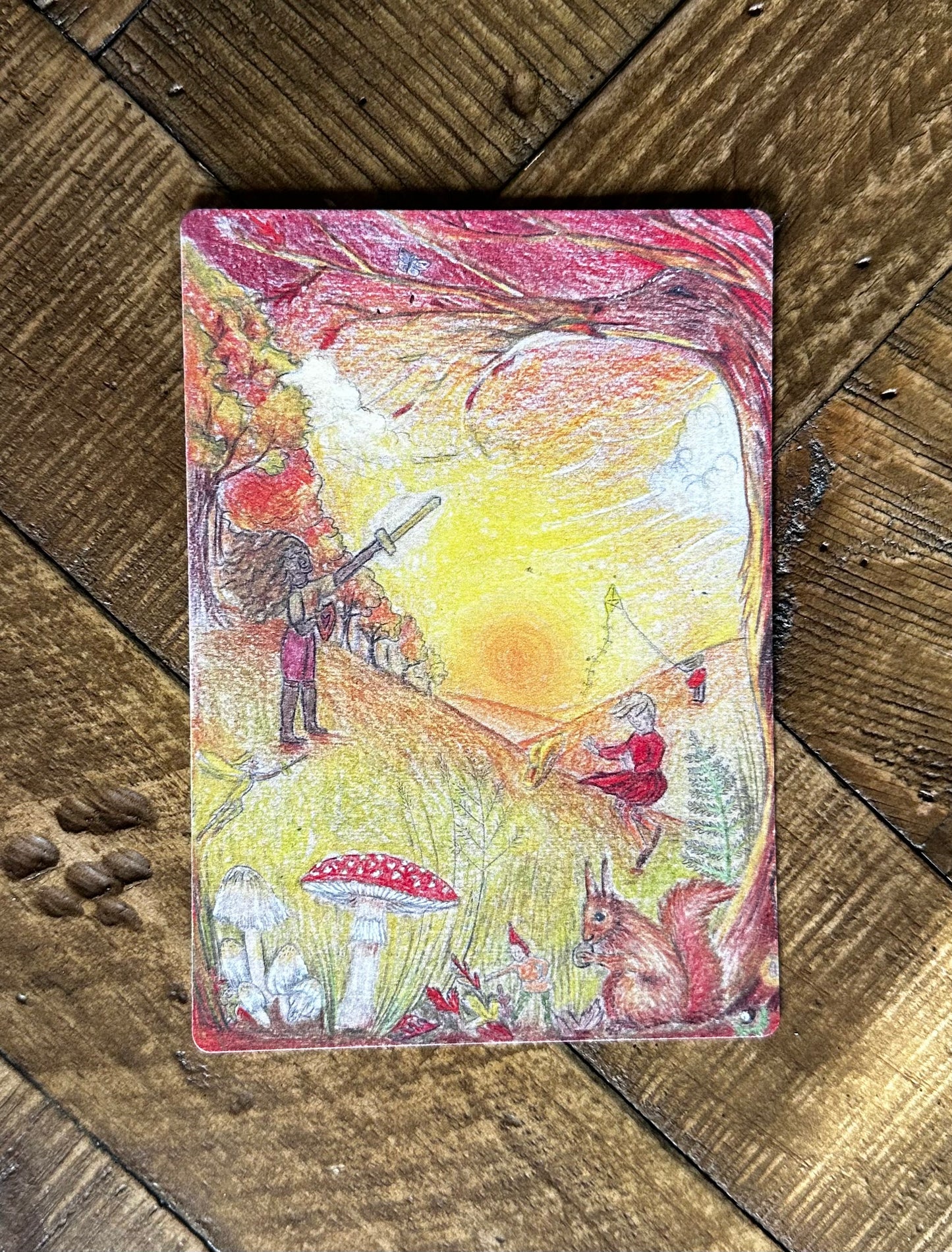 Seasonal Postcard Set - Alder & Alouette