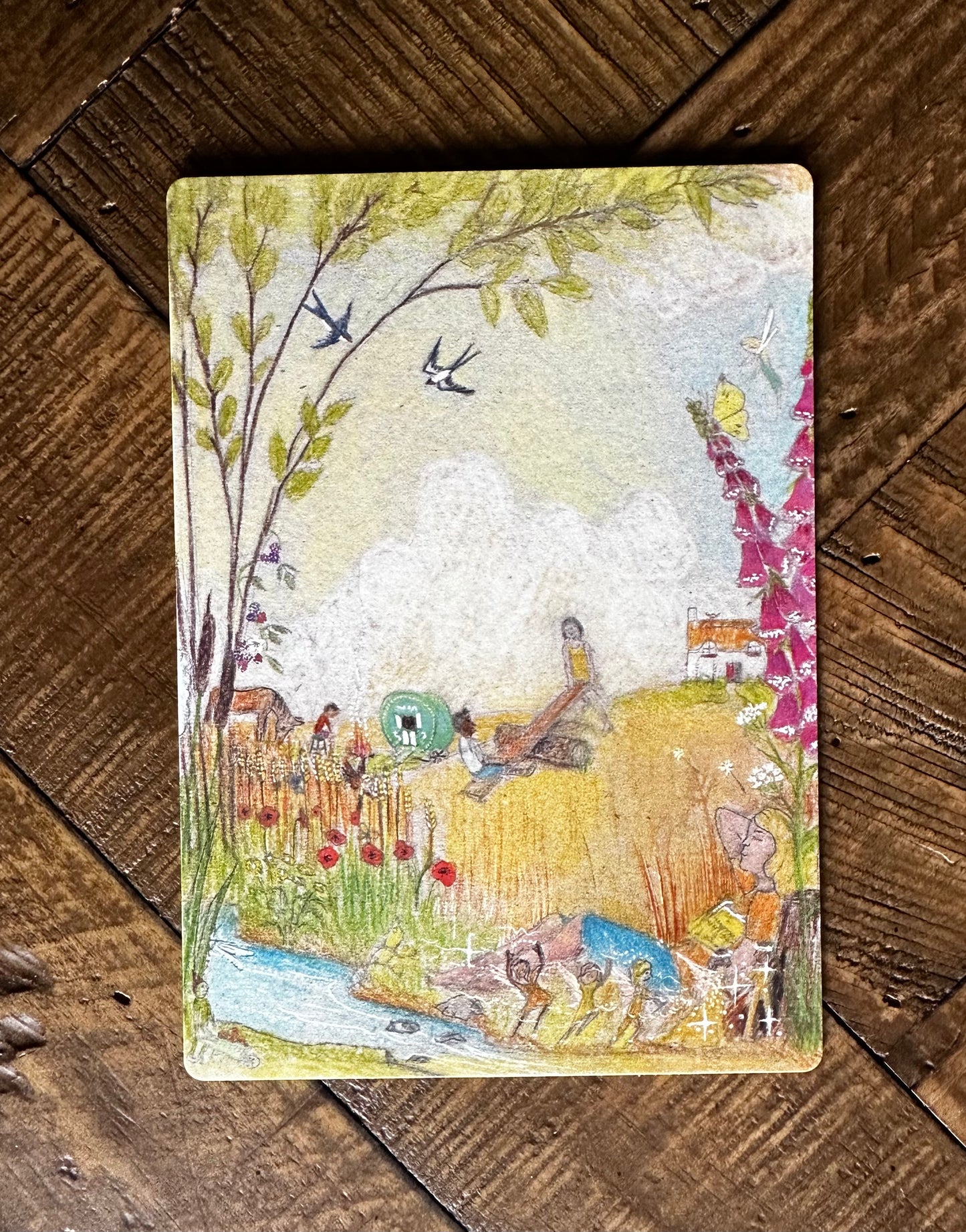 Seasonal Postcard Set - Alder & Alouette