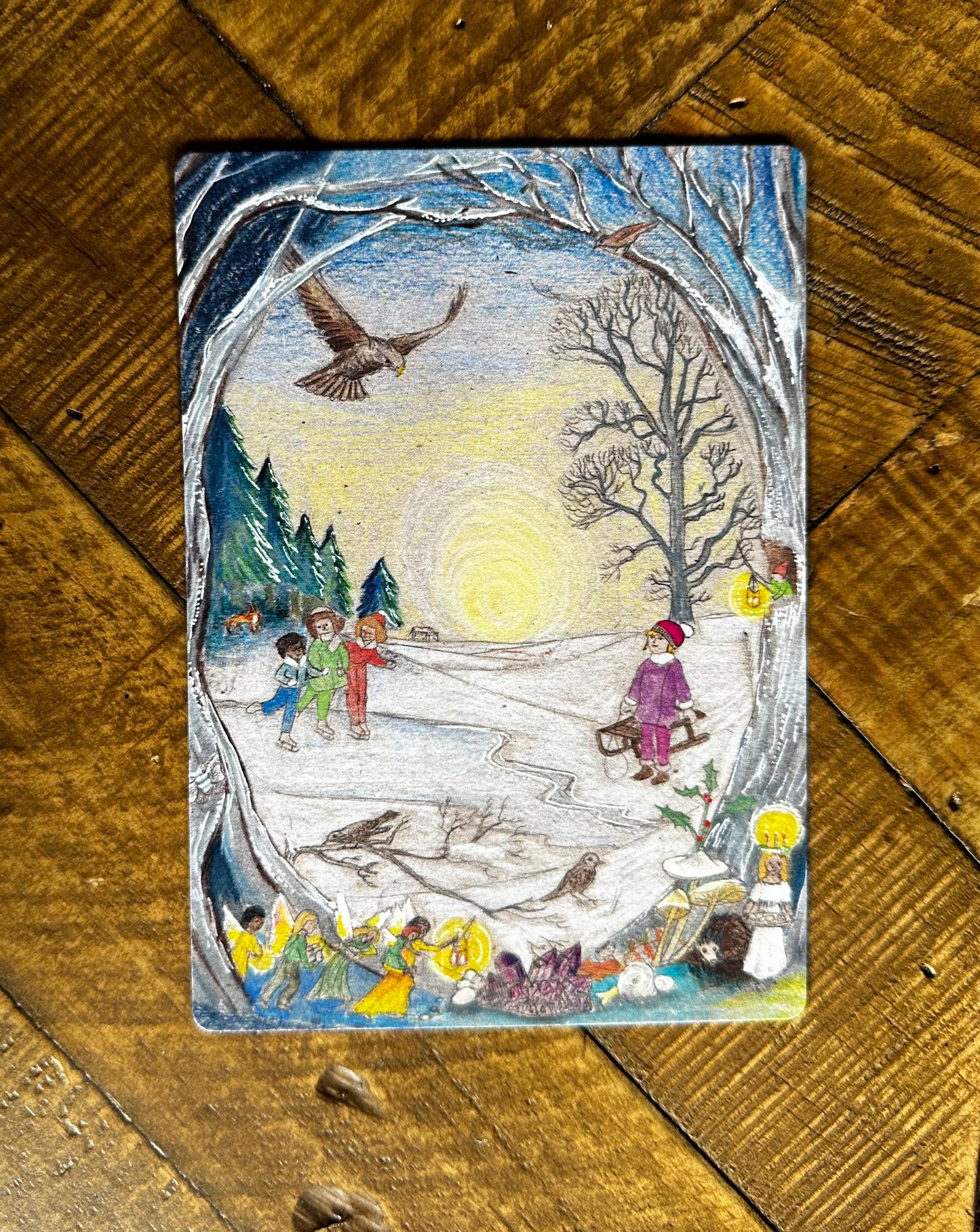 Seasonal Postcard Set - Alder & Alouette