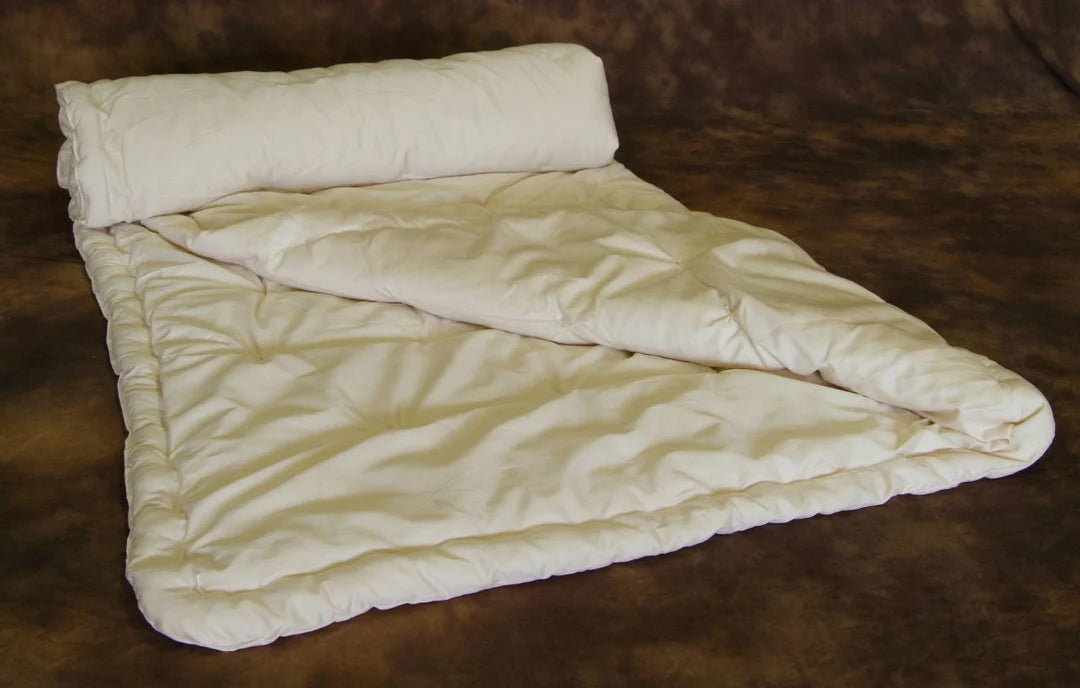 Certified Organic Wool Comforter – Natural Temperature Control