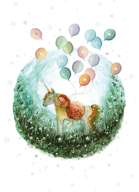 Hip Hip Hooray Art Card by Bijdehansje - Alder & Alouette