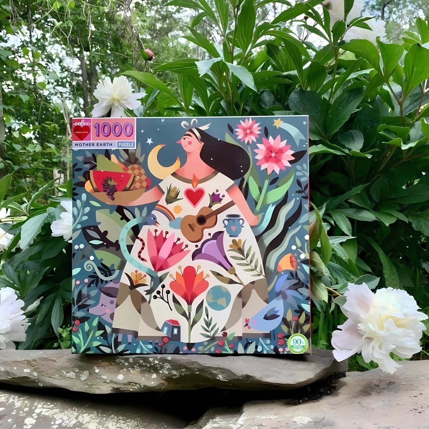eeBoo Puzzle | Mother Earth Puzzle, 1000 Pieces - Alder & Alouette