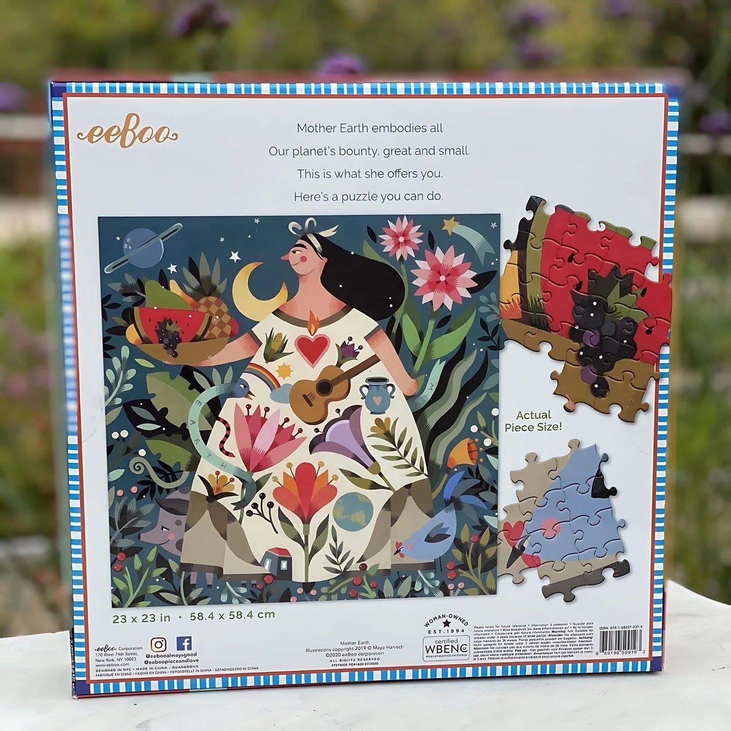 eeBoo Puzzle | Mother Earth Puzzle, 1000 Pieces - Alder & Alouette