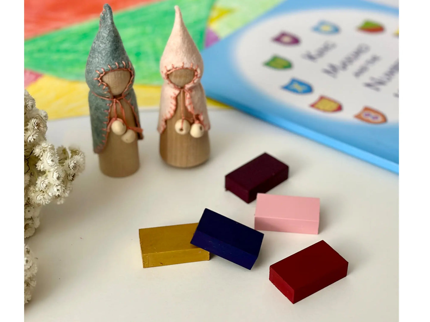 Replacement Stockmar Block Crayons, Single Color - Alder & Alouette