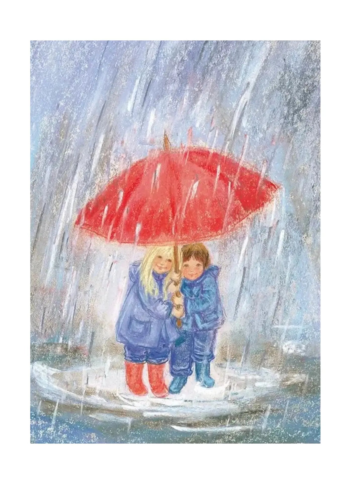 Marjan van Zeyl Postcards, Mother’s Umbrella - Alder & Alouette