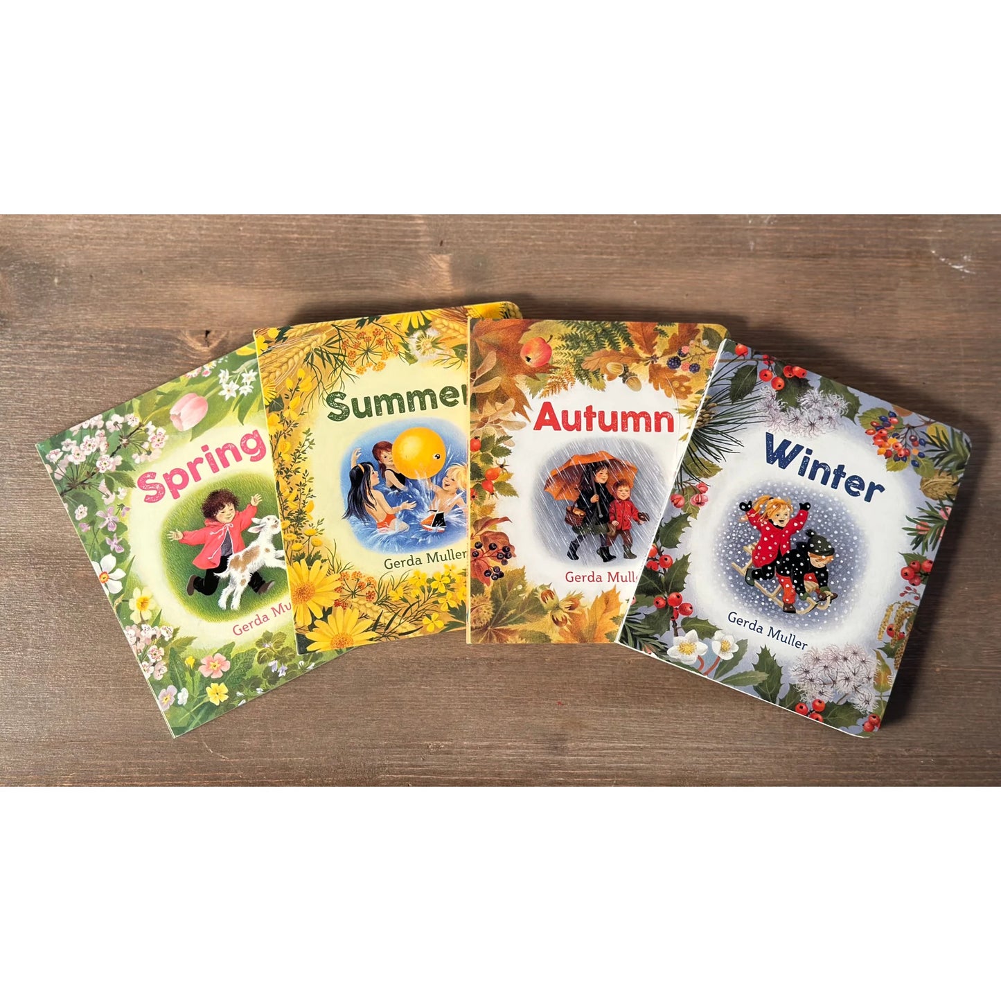 Gerda Muller, Seasons Board Book Set (Spring, Summer, Autumn, Winter)