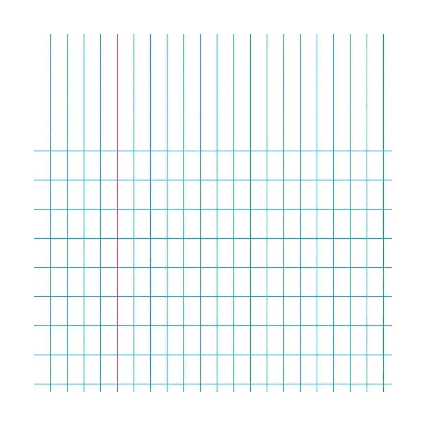 Composition Book Graph Paper 4x7mm (0.16"x0.28") - Alder & Alouette