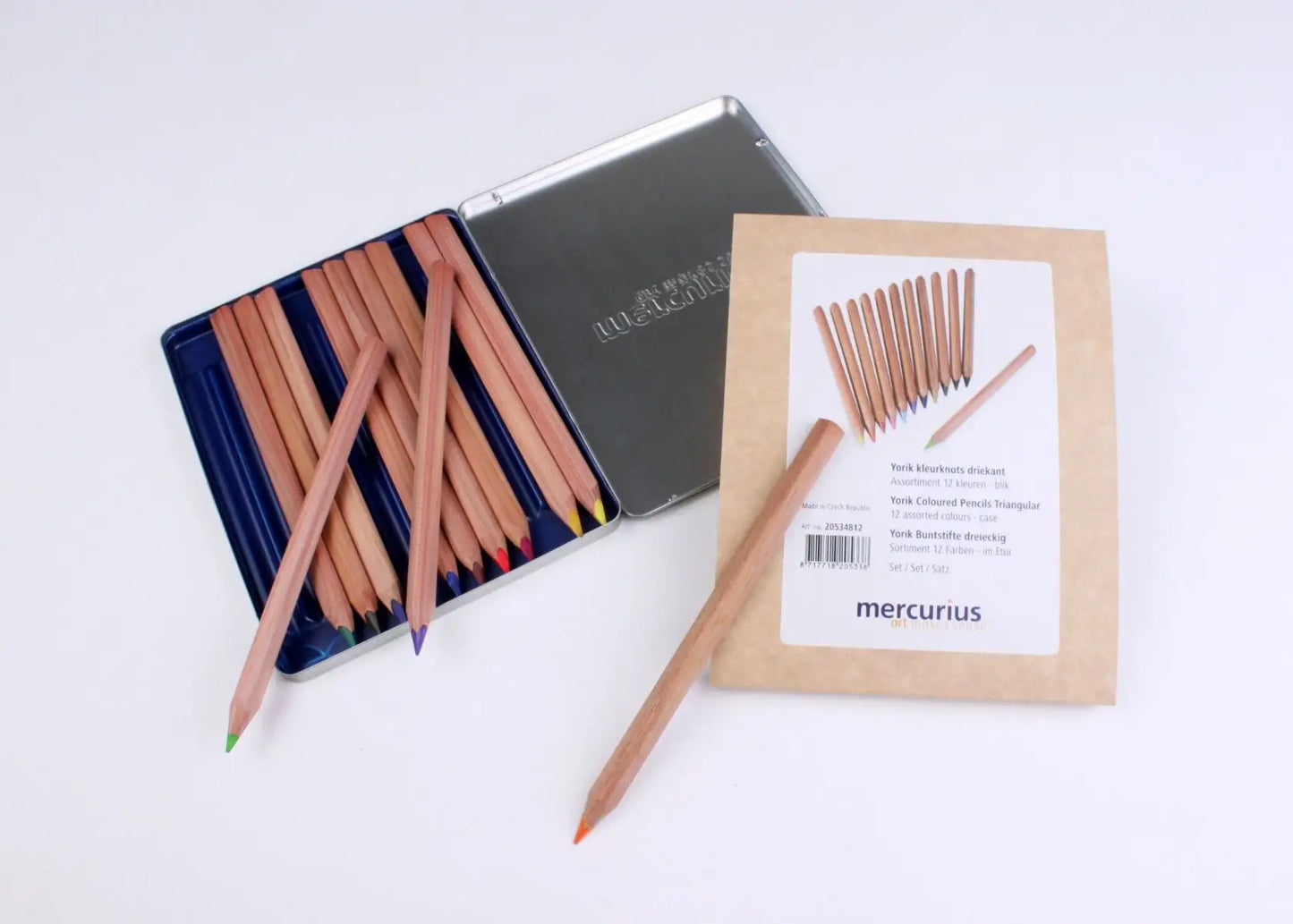 Yorik Colored Pencils - Triangular Barrel - Alder & Alouette
