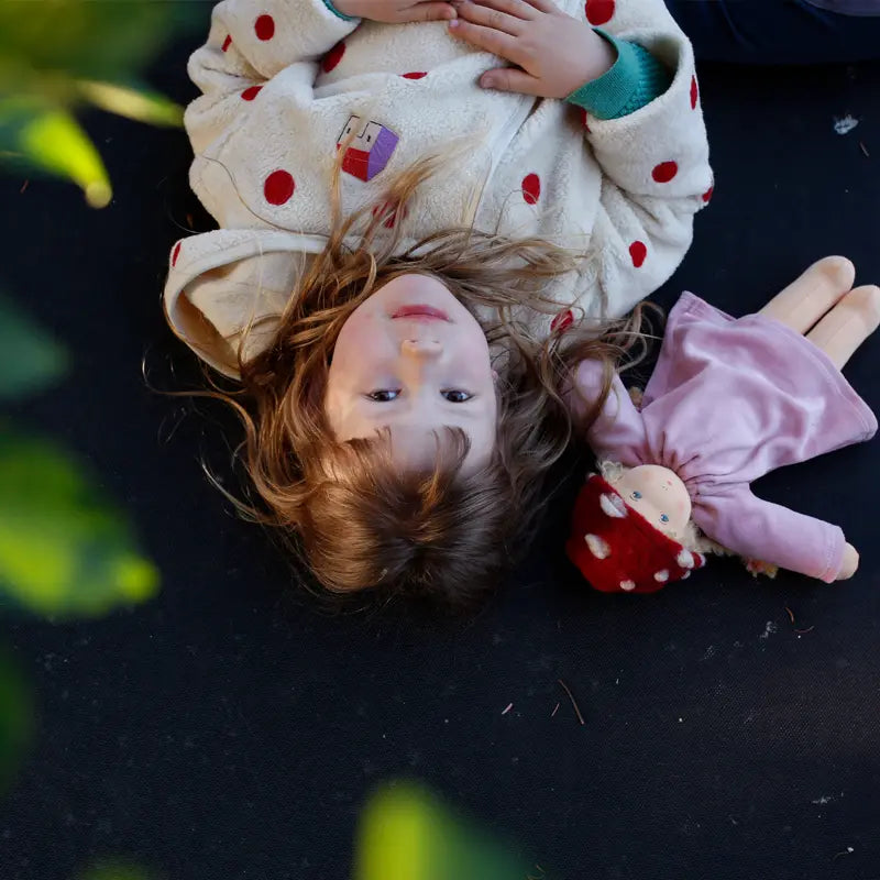 Nanchen Dress Up Doll Garden Child Doll Lene - Alder & Alouette