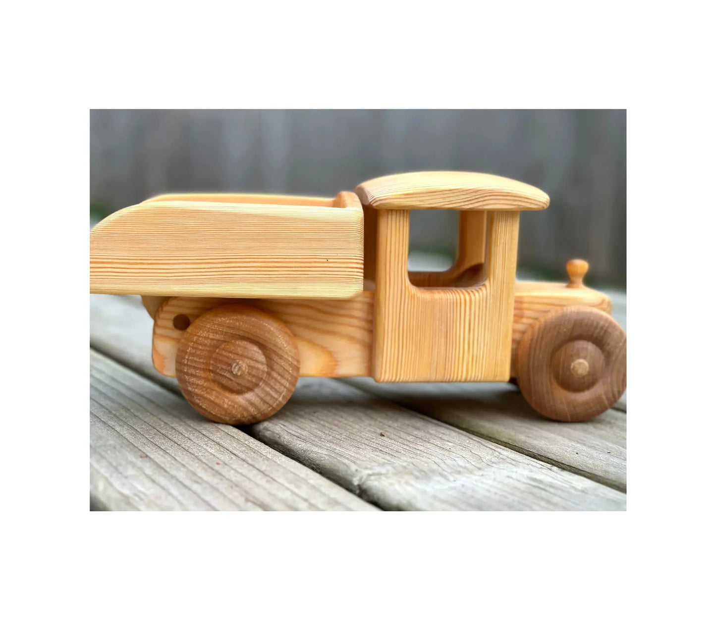 Debresk Wooden Dump Truck, Large (Tipping Lorry) - Alder & Alouette
