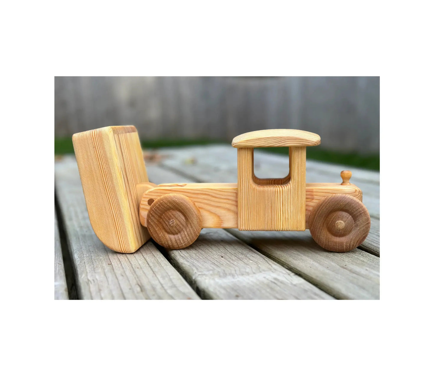 Debresk Wooden Dump Truck, Large (Tipping Lorry) - Alder & Alouette
