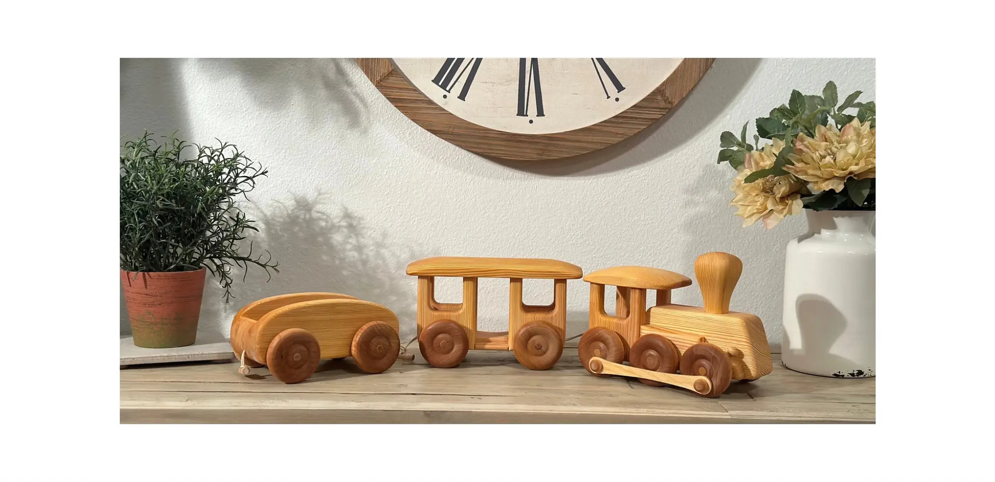 Debresk Wooden Toy Train  - Alder & Alouette