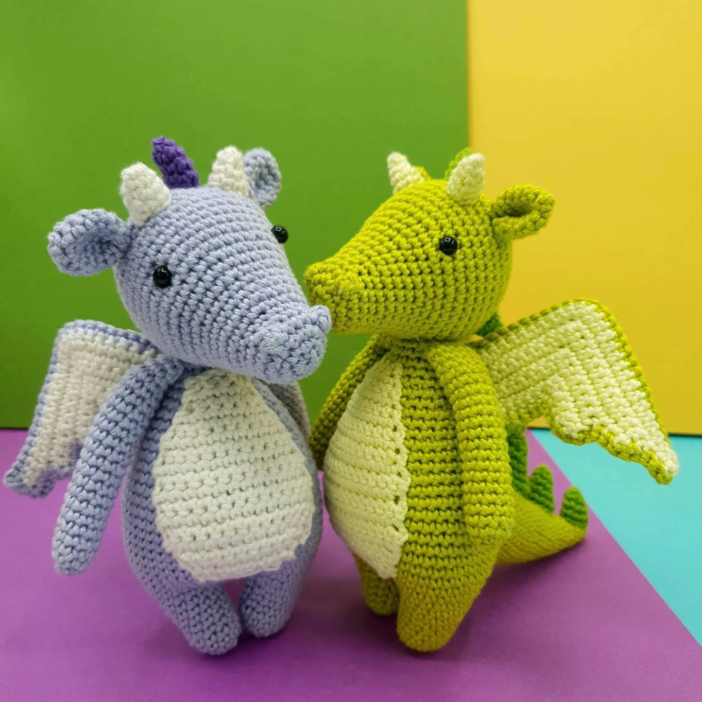 DIY Dragon Crochet Kit – Mythical Toy - Alder & Alouette