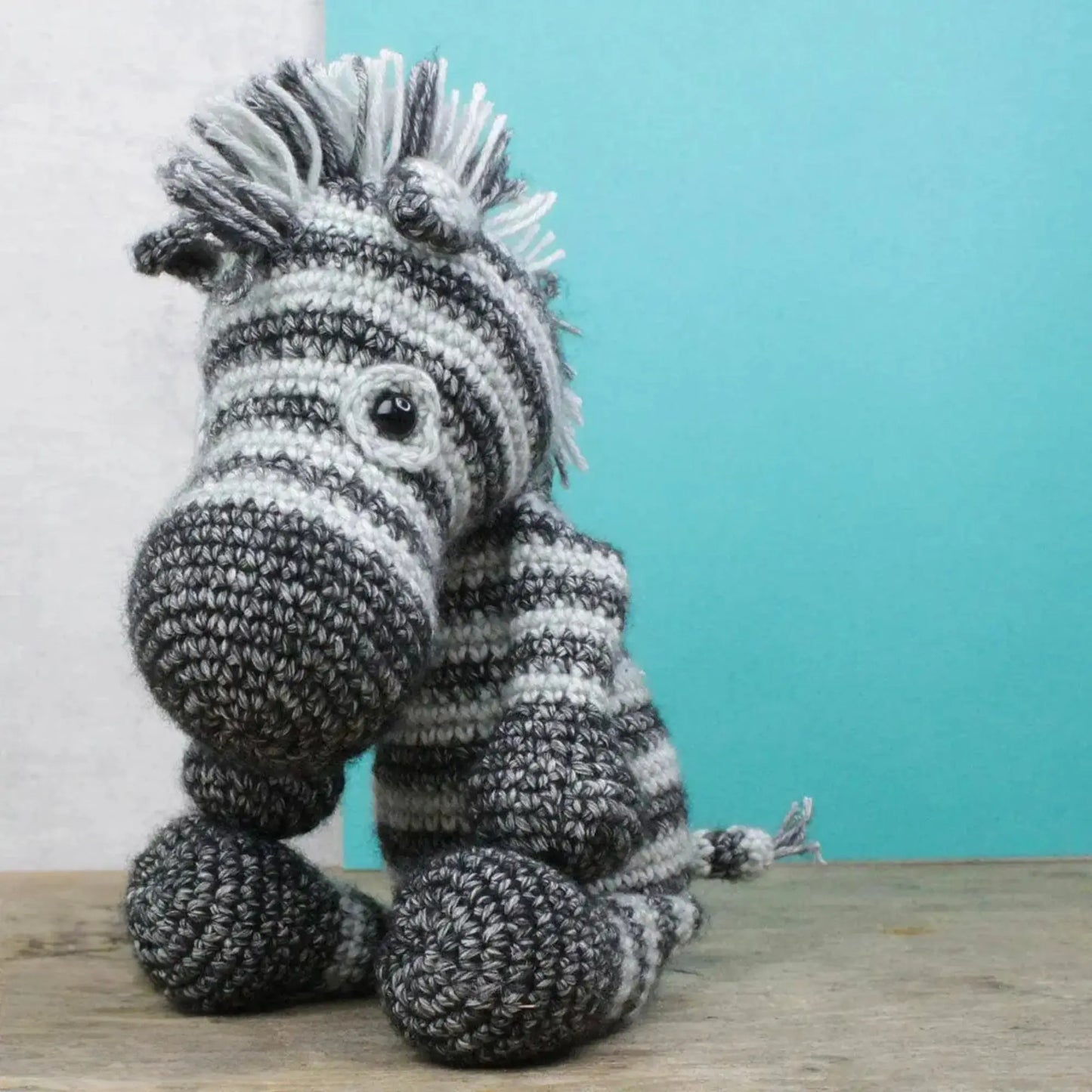 Crochet Kit, Zebra – Perfect Gift for Crafters - Alder & Alouette