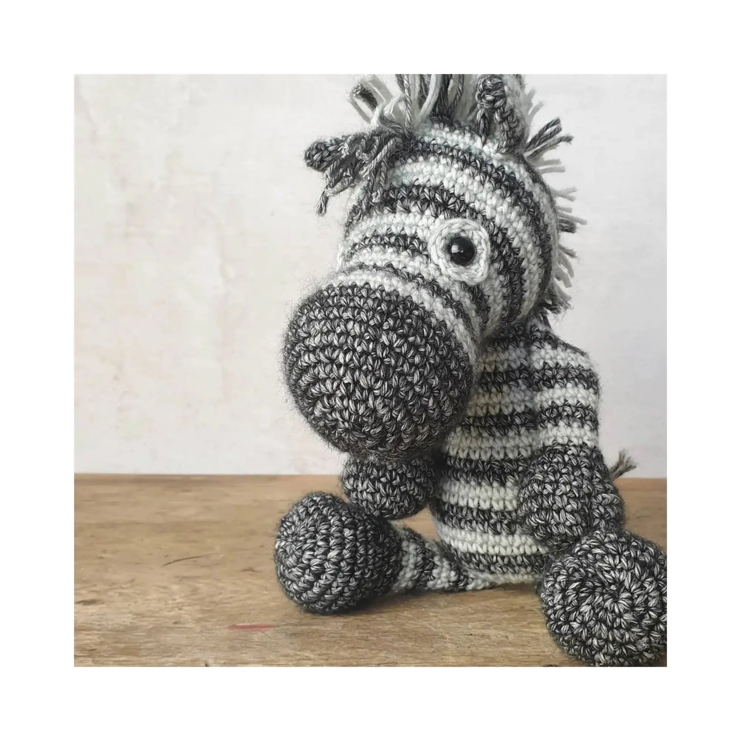 DIY Zebra Crochet Kit – Perfect Gift for Crafters - Alder & Alouette