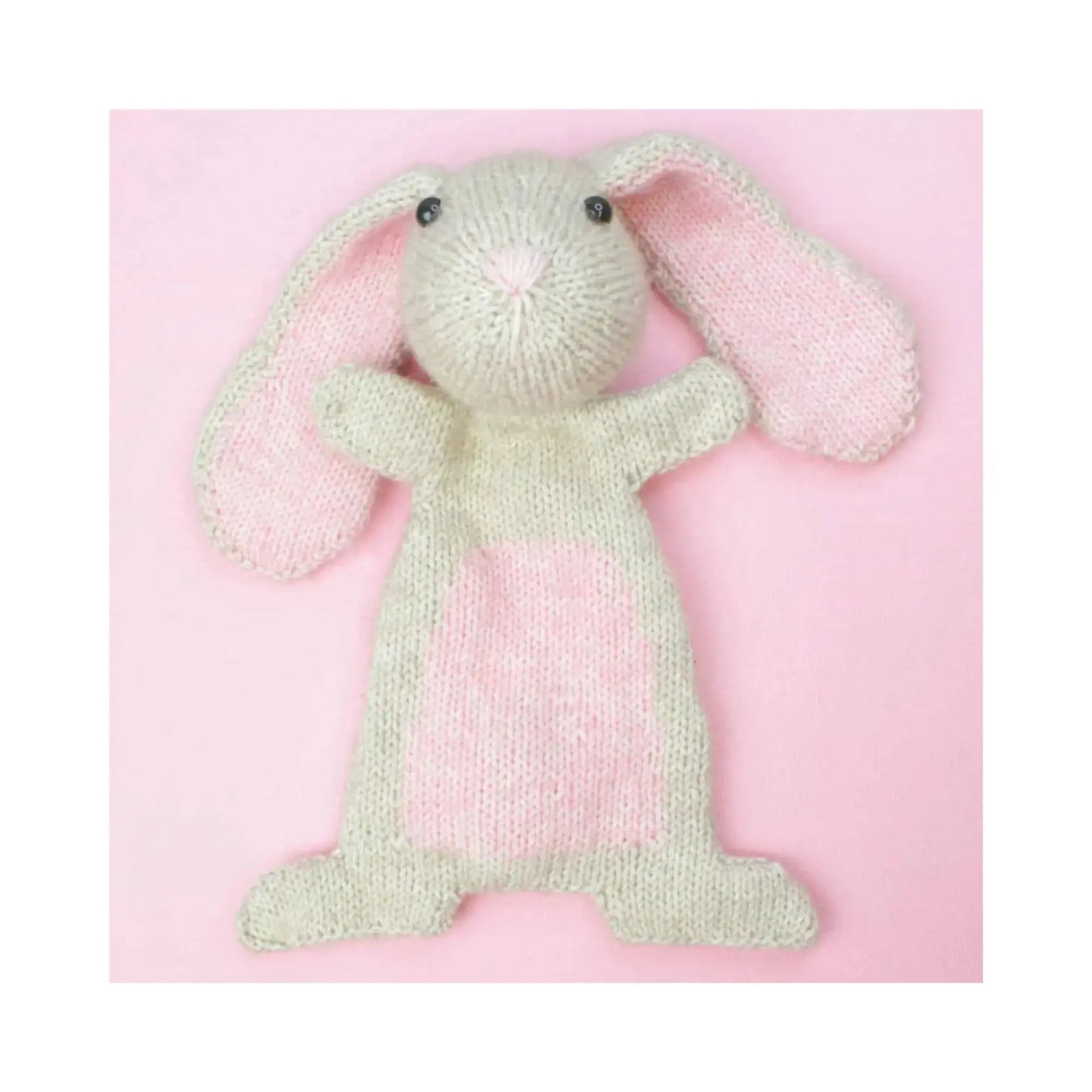 Handmade knitted bunny made with soft Scheepjes yarn - Alder & Alouette