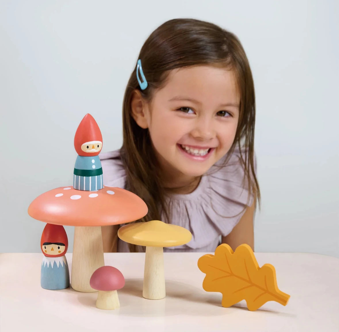 Woodland Gnome Family Tender Leaf Toys at Alder & Alouette