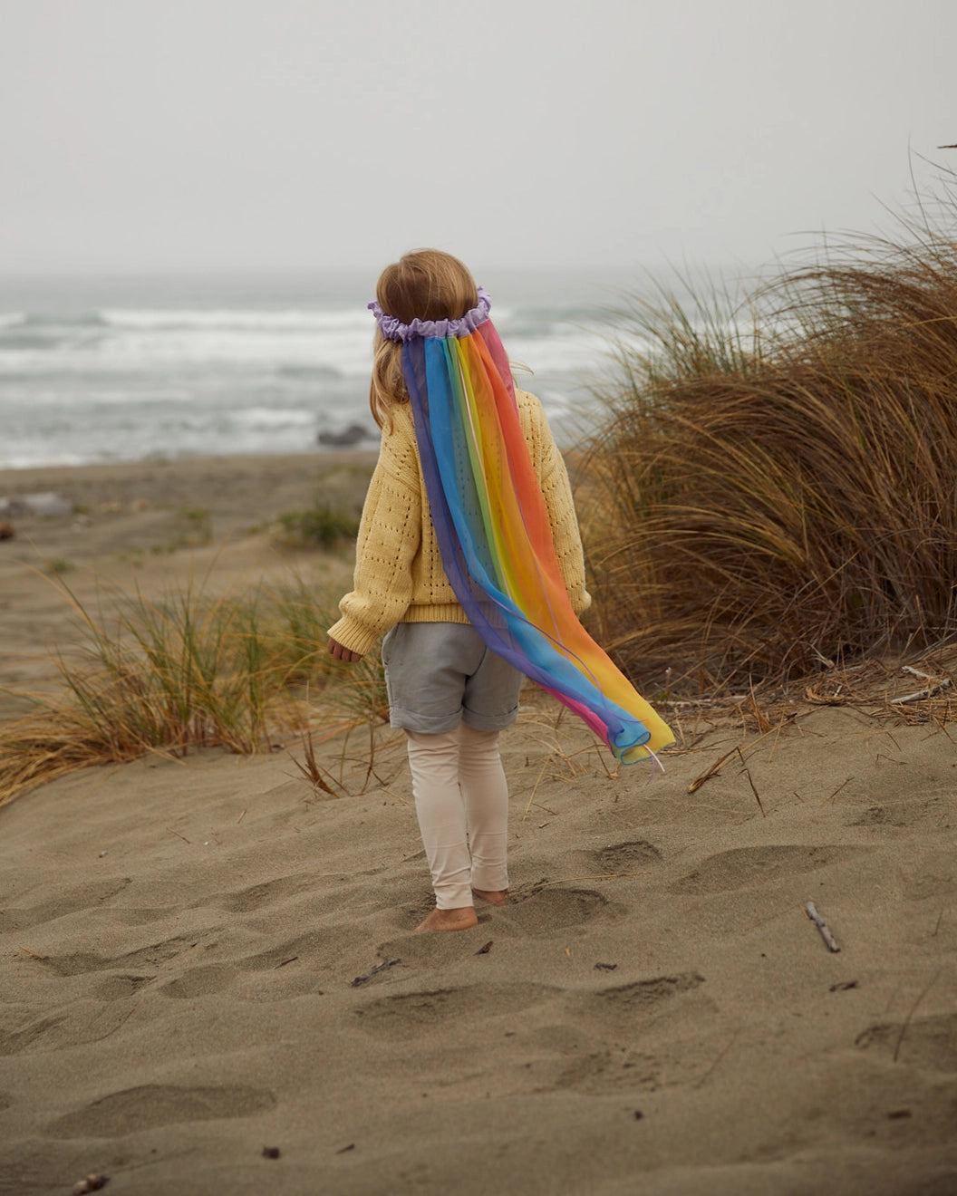 Rainbow Veil, Georgette for Dress Up - Alder & Alouette