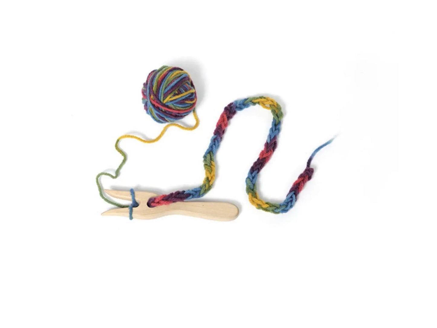 Knitting Fork Kit - Lucet and Wool Yarn, Filges - Alder & Alouette