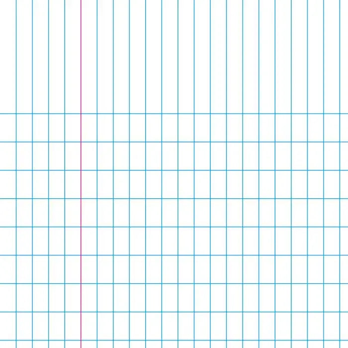 Composition Book Graph Paper 4x7mm (0.16"x0.28") - Alder & Alouette