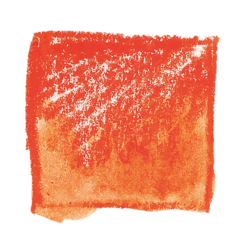Water Color Pencil Color Swatch in Orange by Mercurius Art Makes Sense