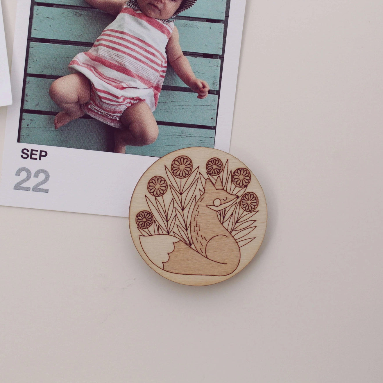 Magnet Set - Fox and Snail - Alder & Alouette
