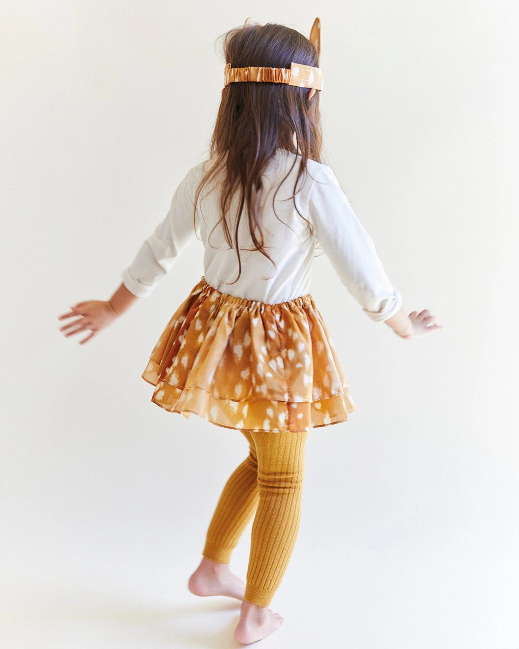 Sarah’s Silks Deer Ears on Child for Dress Up Pretend Play - Alder & Alouette