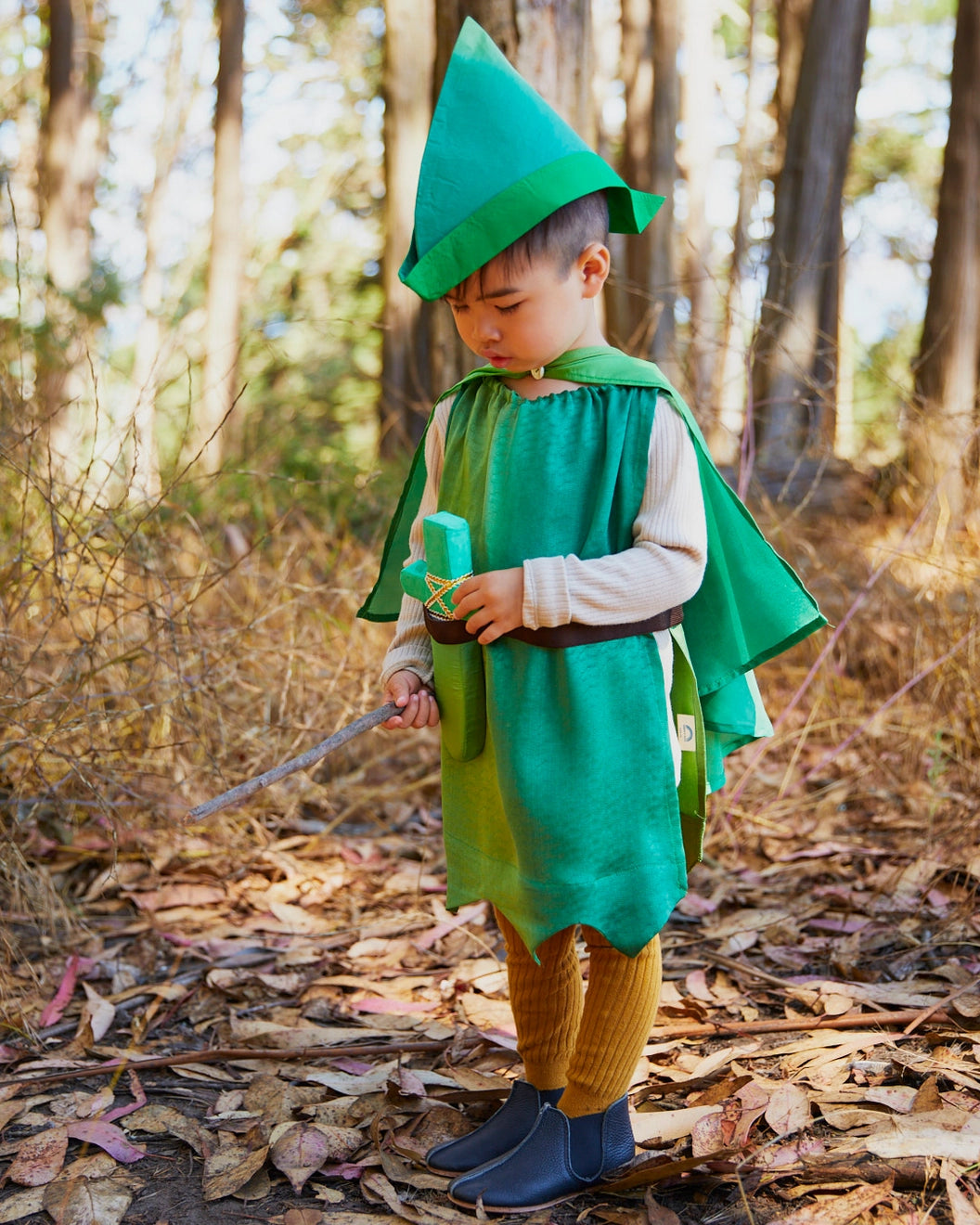 Peter Pan Costume for Dress Up Play - Alder & Alouette