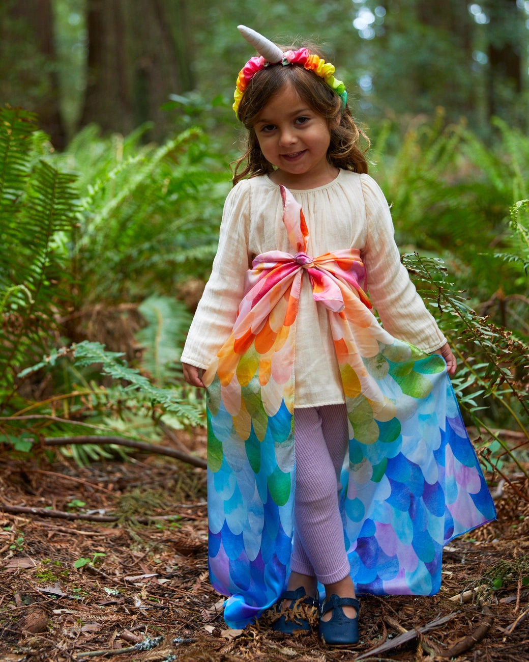 Unicorn Playsilk for Dress Up Pretend Play - Limited Edition - Alder & Alouette