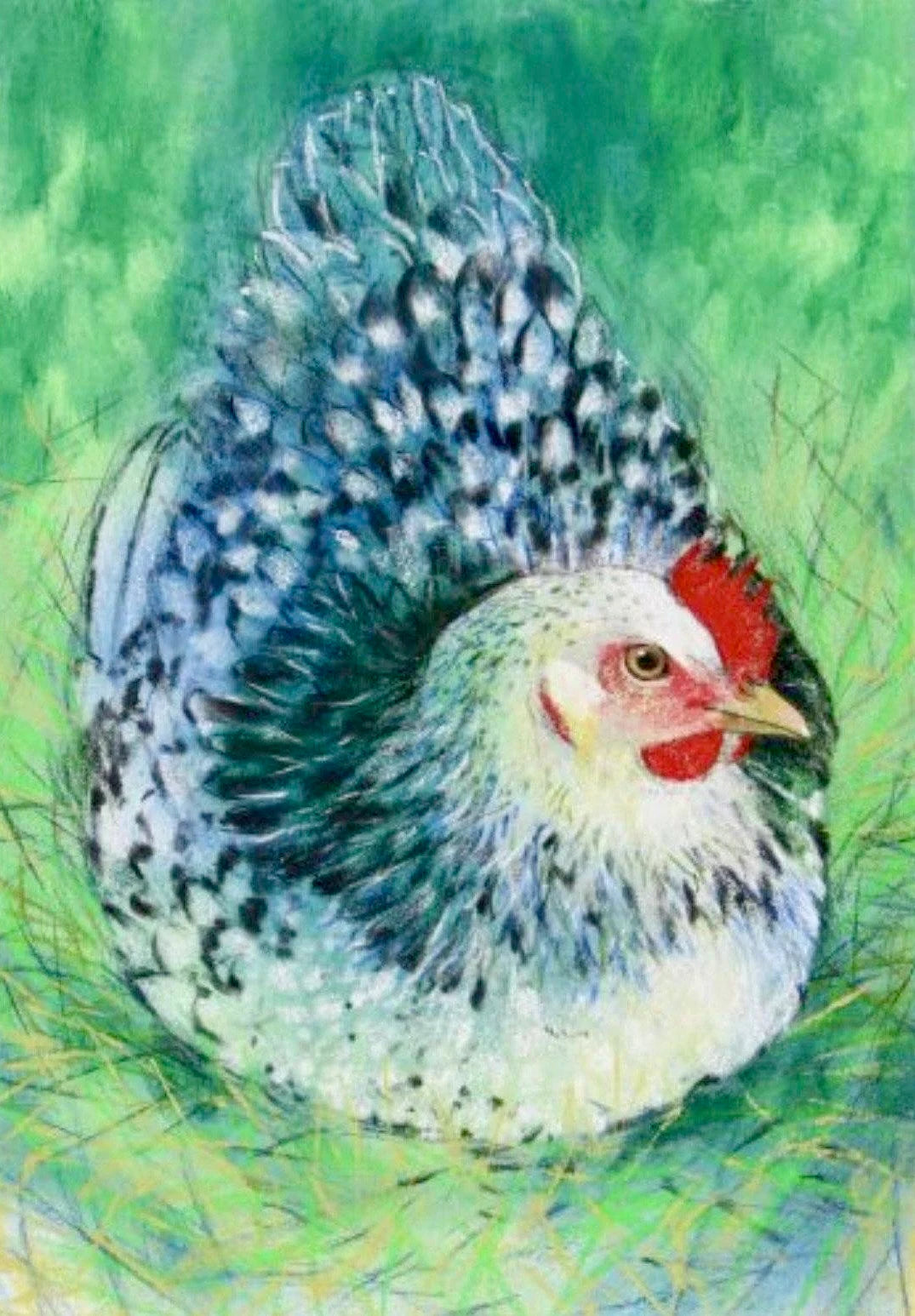 Mother outlet Hen Painting