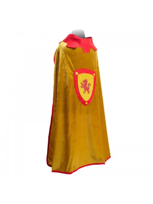 Kamelot Knight’s Cape in Gold & Red - Alder & Alouette
