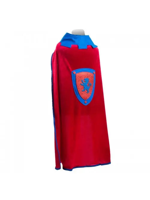 Kamelot Knight’s Cape in Red & Blue - Alder & Alouette