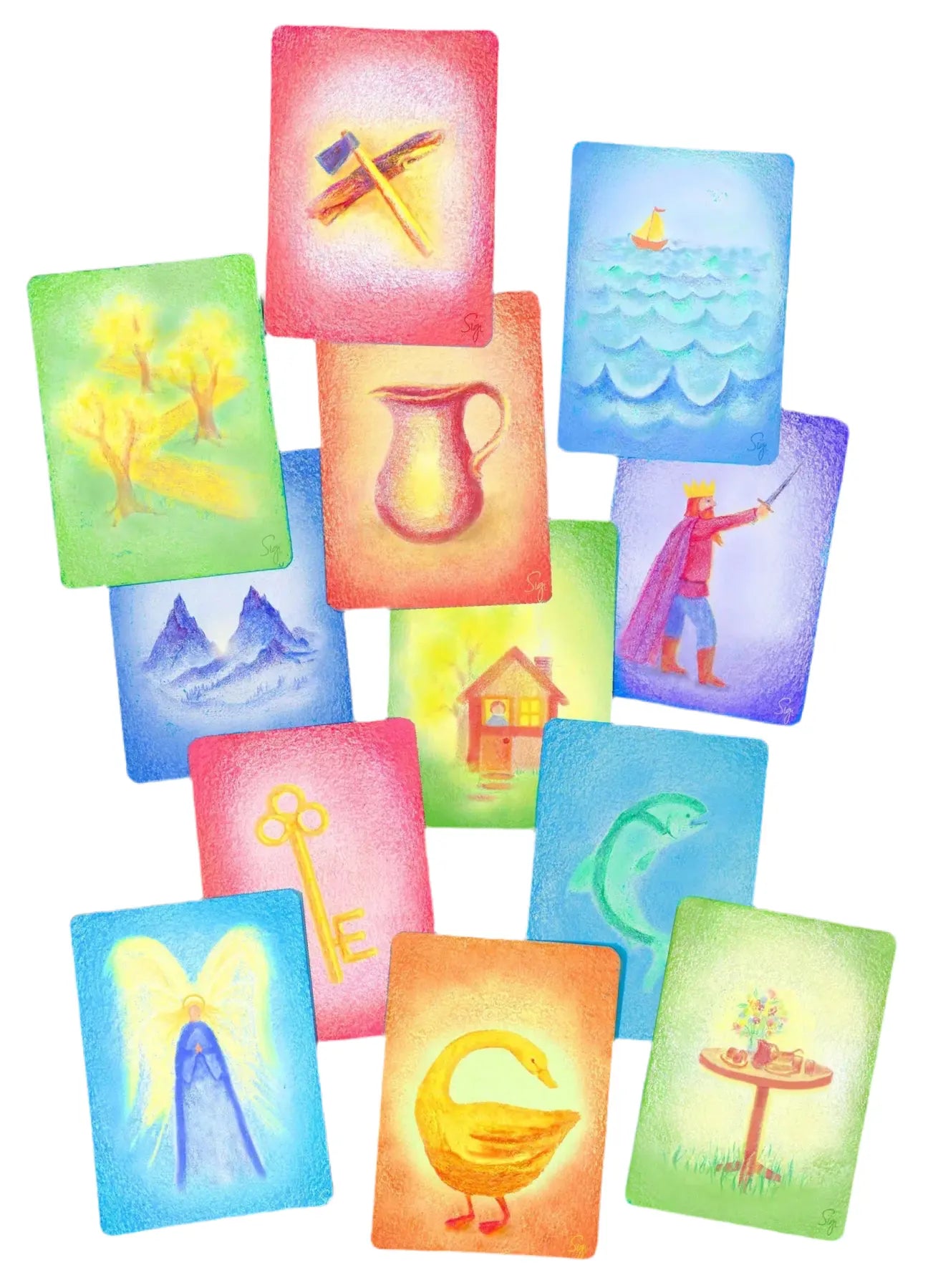 Waldorf Inspired Alphabet Cards - Alder & Alouette