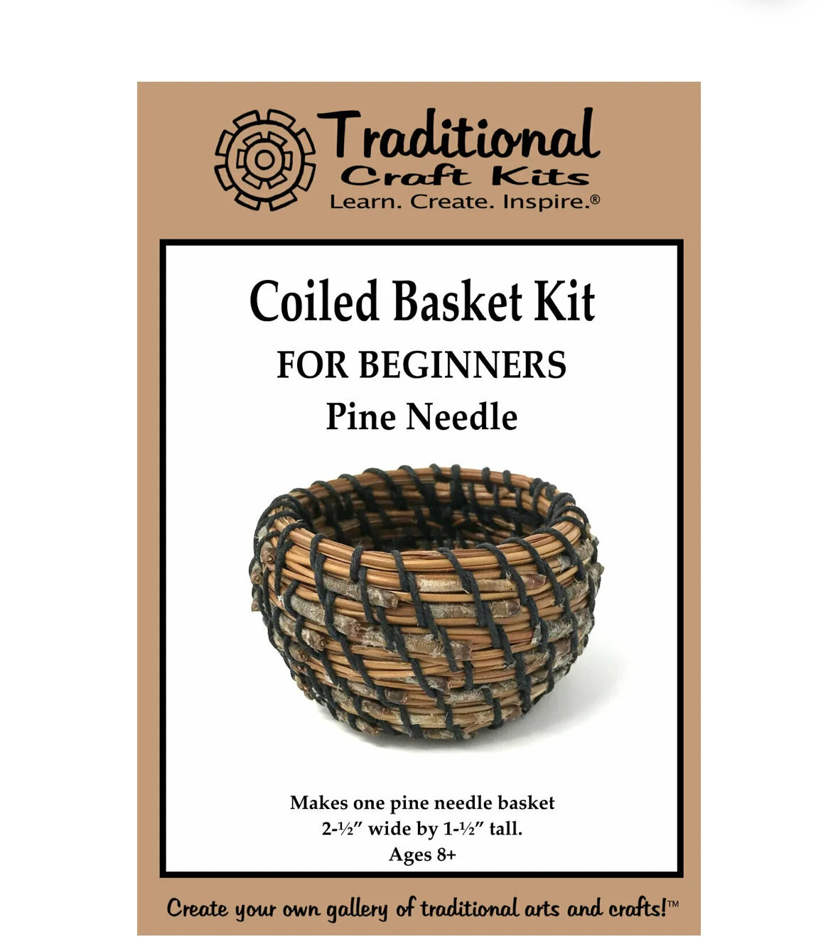 Pine Needle Basket Coiled Weaving Kit | Beginner - Alder & Alouette