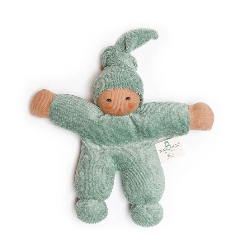 Organic Terry Doll, Nanchen First Doll - Alder & Alouette